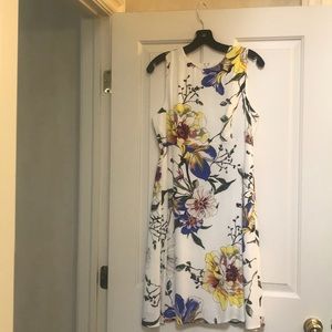 Banana Republic floral sleeveless dress